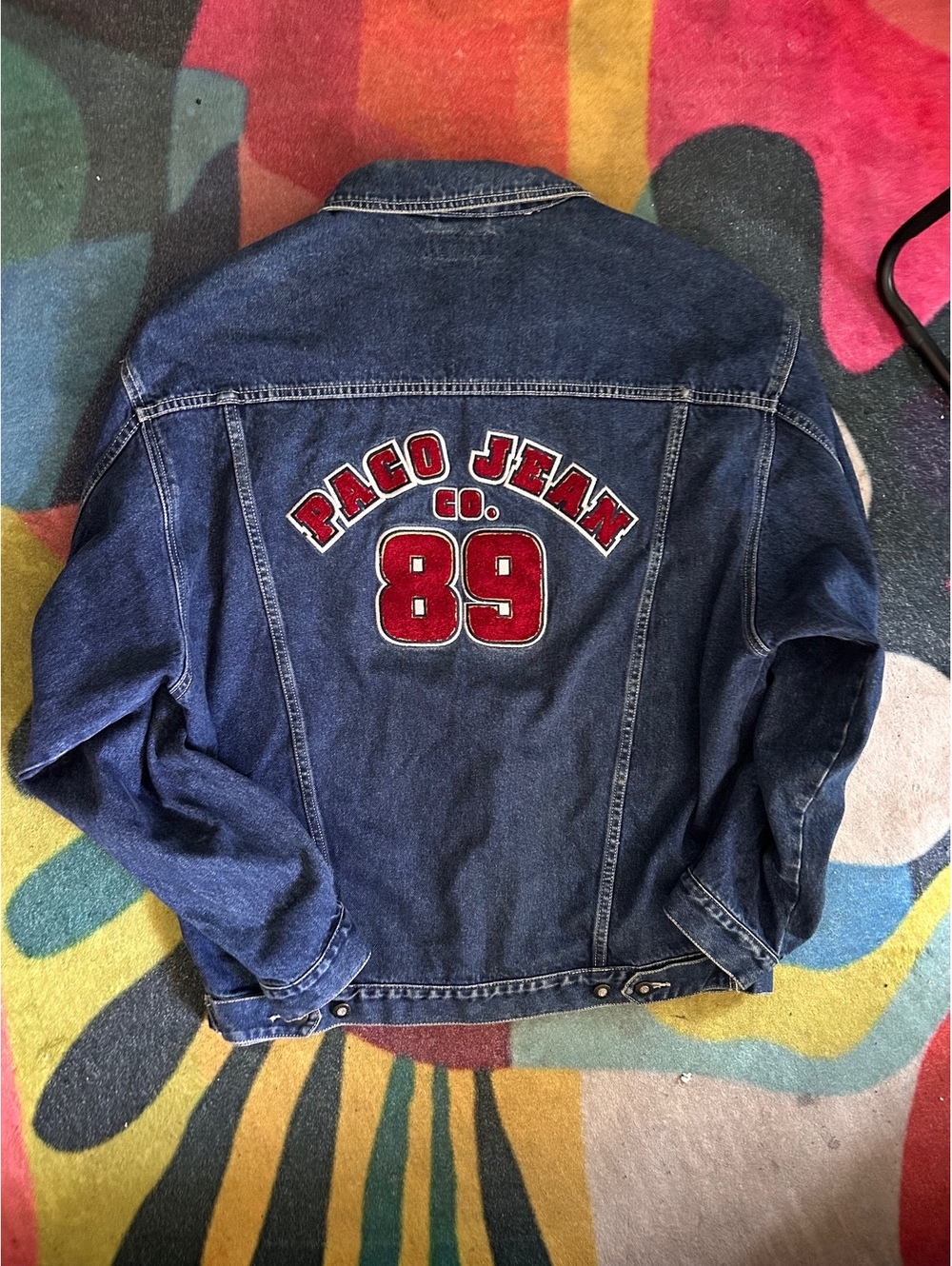 Paco Jeans Denim Jacket with 89 Patch